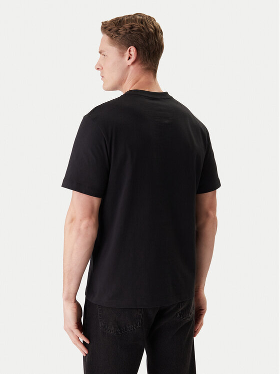 Calvin Klein Calvin Klein Camiseta Maze Graphic LV04RE832G Negro Regular Fit