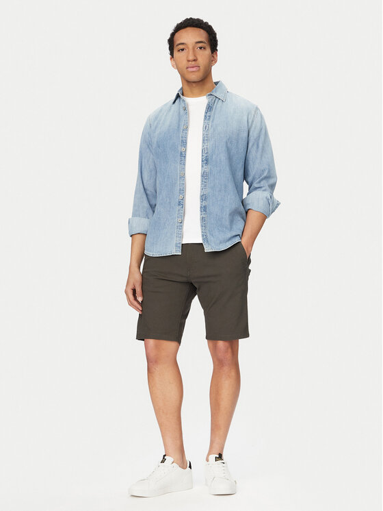 G-STAR G-STAR Pantalones cortos de tela Bronson 3.0 D26337-E172 Gris oscuro Slim Fit