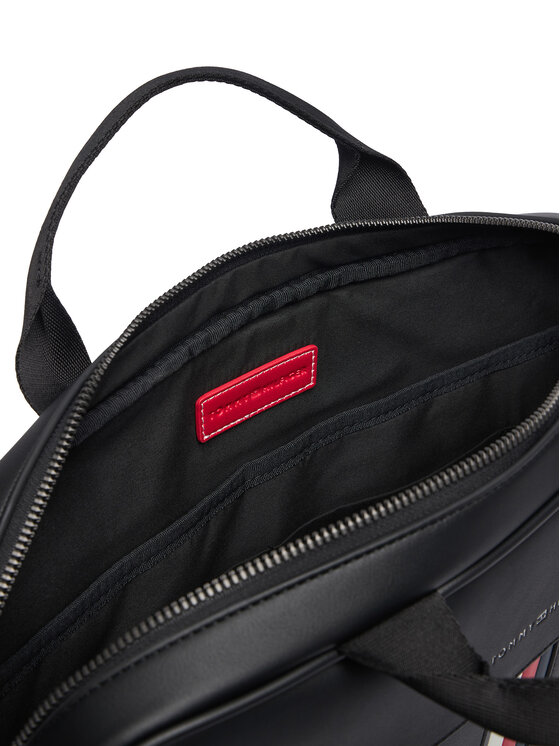 Tommy Hilfiger Laptoptáska Tommy Hilfiger Th Metro Computer Bag AM0AM14517 Fekete