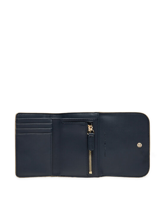 Tommy Hilfiger Pénztárca Tommy Hilfiger Th Heritage Med AW0AW16579 Bézs