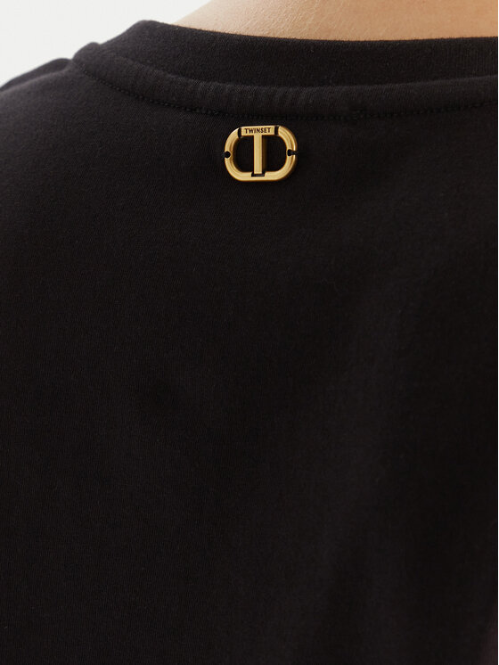 TWINSET TWINSET Camiseta 252TT2312 Negro Regular Fit