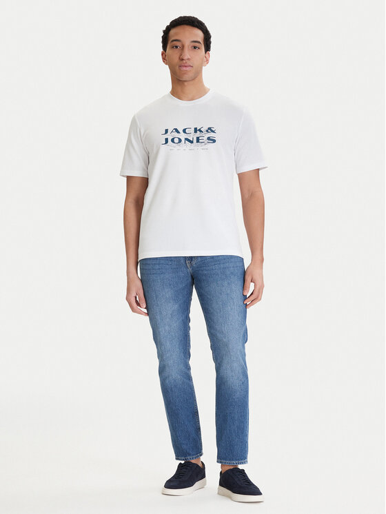 Jack & Jones Jack & Jones Camiseta Fusion 12289880 Blanco Regular Fit