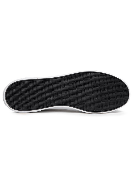 Tommy Hilfiger Sneakersy Tommy Hilfiger Iconic Long Lace Sneaker FM0FM01536 Biały