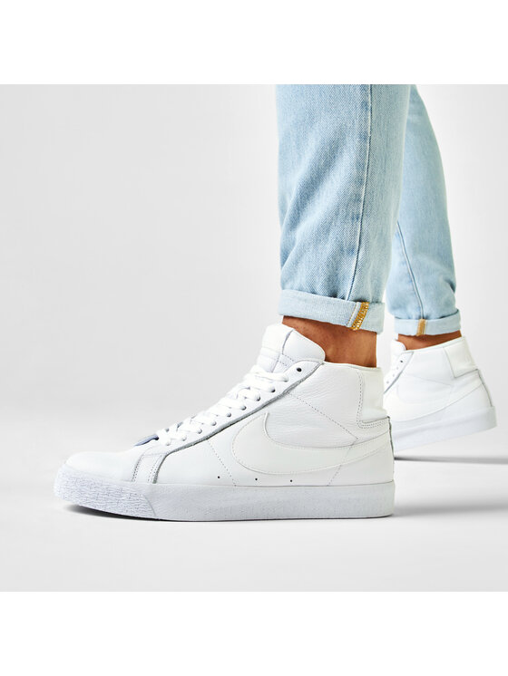 Nike Sneakers Nike Sb Zoom Blazer Mid 864349 105 Bianco