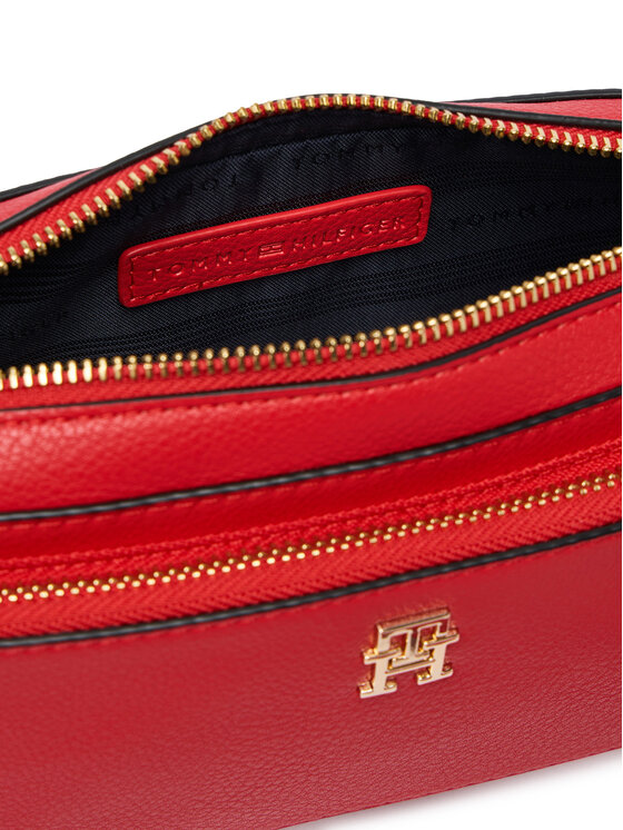 Tommy Hilfiger Ročna torba Tommy Hilfiger Th Daily Camera Bag AW0AW18377 Rdeča