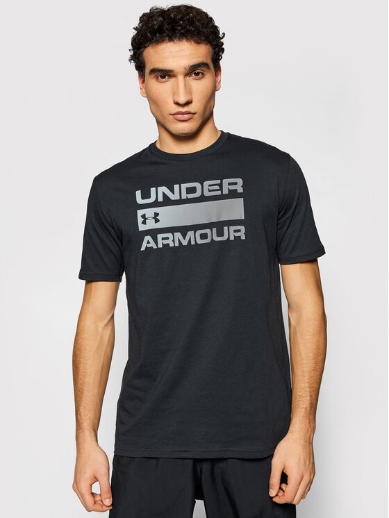 Under Armour Under Armour T-shirt Ua Team Issue Wordmark 1329582 Crna Loose Fit