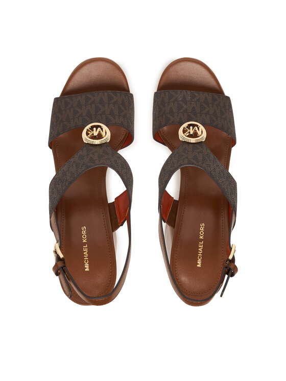 MICHAEL Michael Kors Sandale MICHAEL Michael Kors Erin Platform 40S6ERHS1B Smeđa
