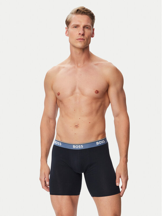 BOSS BOSS Conjunto de calzoncillos boxer BoxerBrLong 3P Power 50538142 Negro
