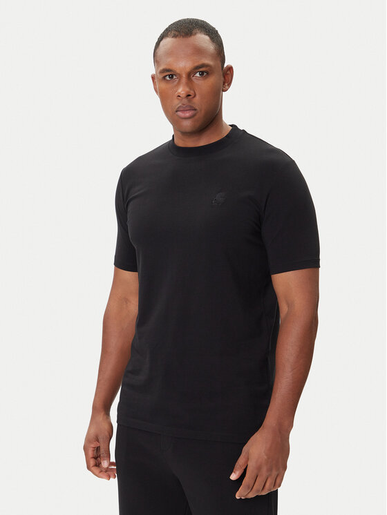 KARL LAGERFELD KARL LAGERFELD T-shirt 755750 500221 Crna Regular Fit