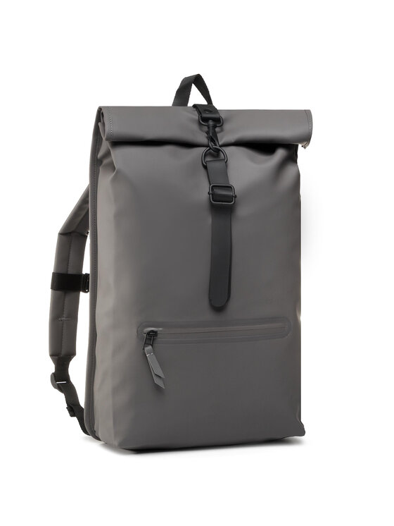 Plecak Rains Roll Top Rucksack 1316 Szary | Eobuwie.com.pl