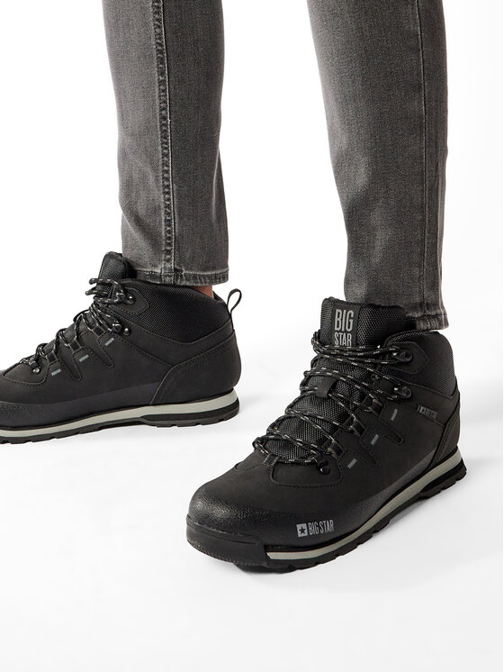Big Star Shoes Черевики туристичні Big Star Shoes EE174437 Чорний