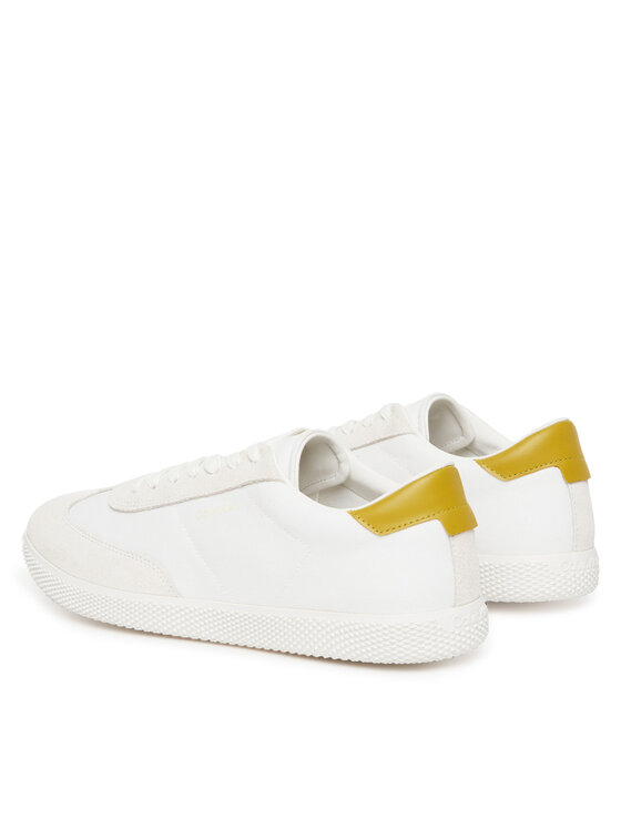Calvin Klein Сникърси Calvin Klein Low Top Lace Up Cv Mix HM0HM01724 Бял