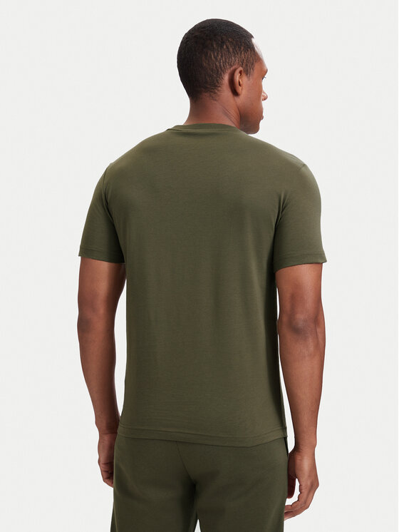 EA7 Emporio Armani EA7 Emporio Armani Camiseta 7M001412 AF22264 U7014 Verde oscuro Regular Fit