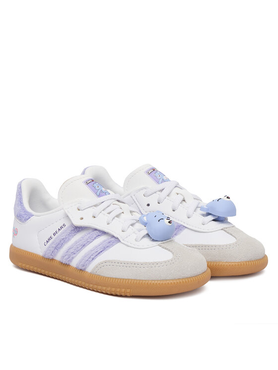 adidas Sneakersy adidas Care Bears Samba Og Comfort Closure Elastic Lace KK2161 Fioletowy