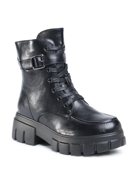 DeeZee Μποτάκια DeeZee WS068-03 Μαύρο