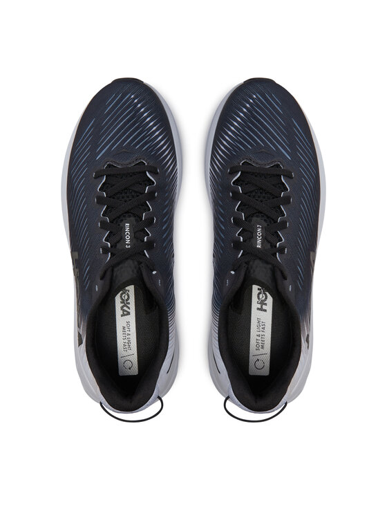Hoka Παπούτσια για Τρέξιμο Hoka Rincon 3 Wide 1121370 Μαύρο