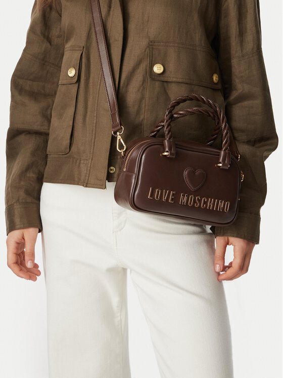 LOVE MOSCHINO Torbica LOVE MOSCHINO JC4134PP1PL1130A Smeđa