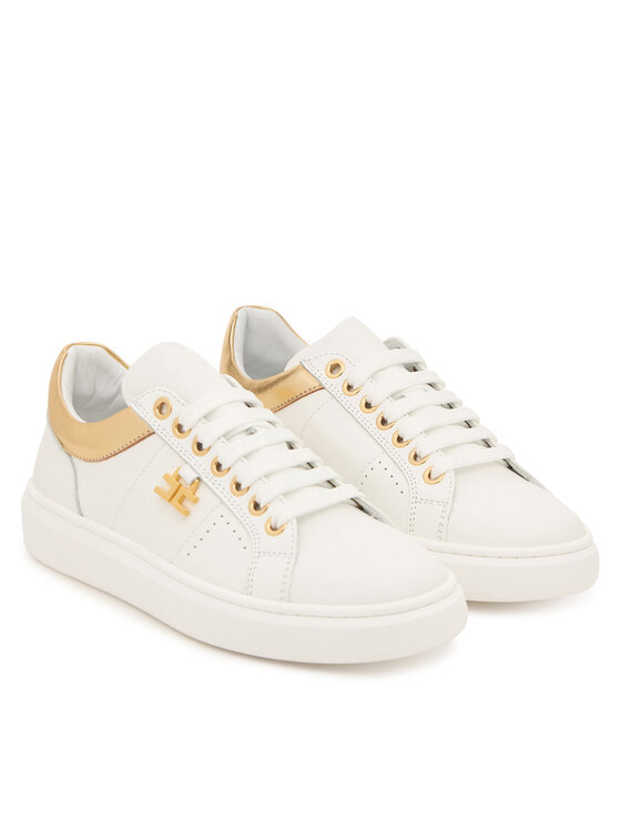 Elisabetta Franchi Снікерcи Elisabetta Franchi F4A9-E0506-0092 D Білий