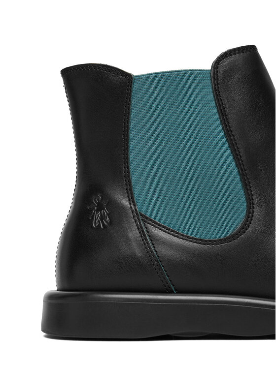 Fly London Členková obuv s elastickým prvkom Fly London Tichfly P145099005 Čierna