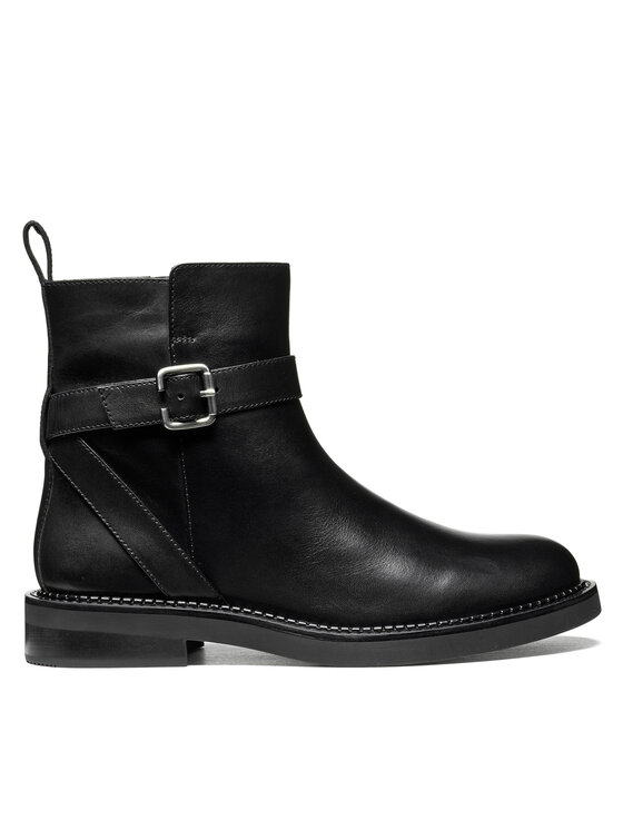 Geox Μποτάκια Geox D Serilda D66WYB 43 C9999 Μαύρο