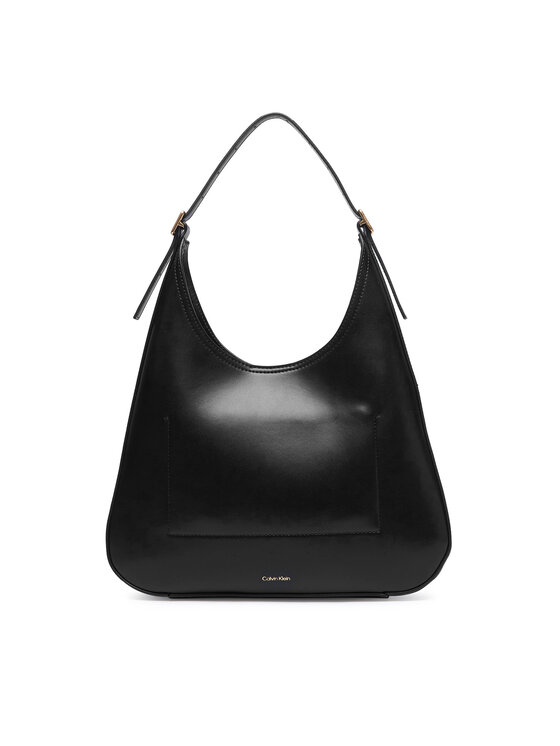 Calvin Klein Ročna torba Calvin Klein Ck Medium Shoulder Bag LV04F3522G Črna