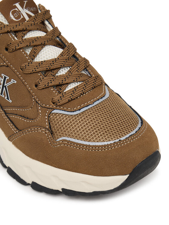 Calvin Klein Sneakersy Calvin Klein V3X9-83485-1960 M Hnedá