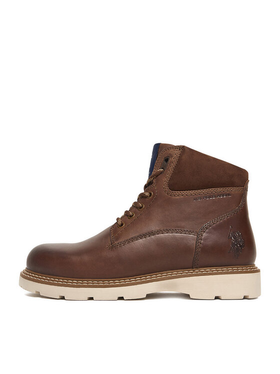 U.S. Polo Assn. Черевики U.S. Polo Assn. EO-PATRIZ001M/EL1 Коричневий