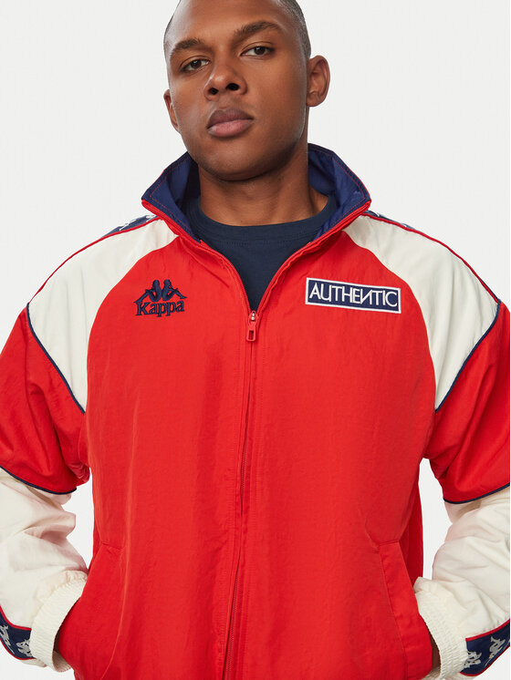Kappa Kappa Windjacke Onstar 382B6HW Rot Oversize