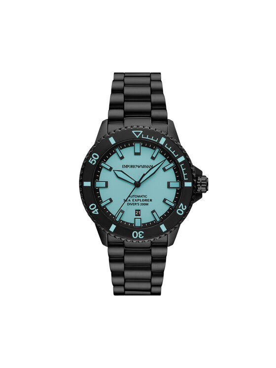 Emporio Armani Годинник Emporio Armani Sea Explorer AR60084 Чорний