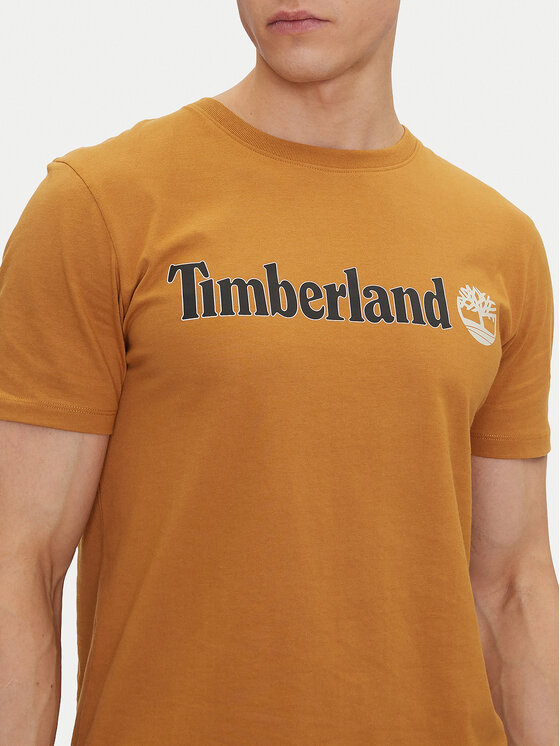 Timberland Timberland Футболка TB0A5UPQ Бежевий Regular Fit