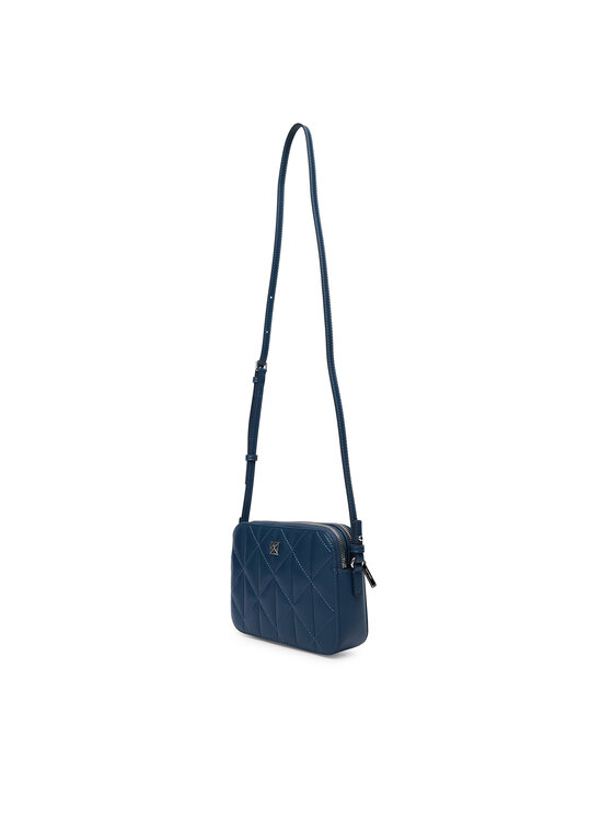 Calvin Klein Τσάντα Calvin Klein Quilted Double Zip Camera Bag LV04F3328G Μπλε
