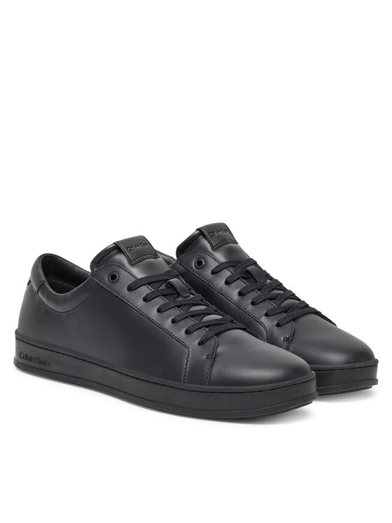 Calvin Klein Sneakers Calvin Klein Low Top Lace Up Lth HM0HM01971 Negru