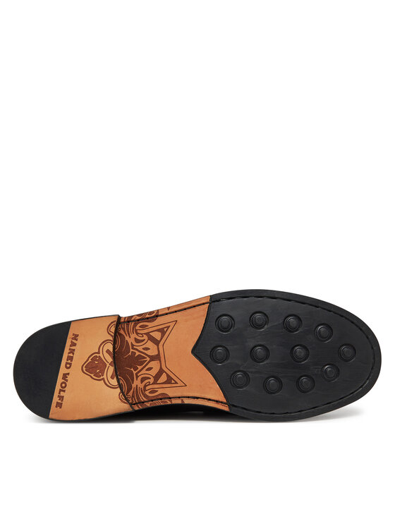 Naked Wolfe Мокасини Naked Wolfe Roma Чорний