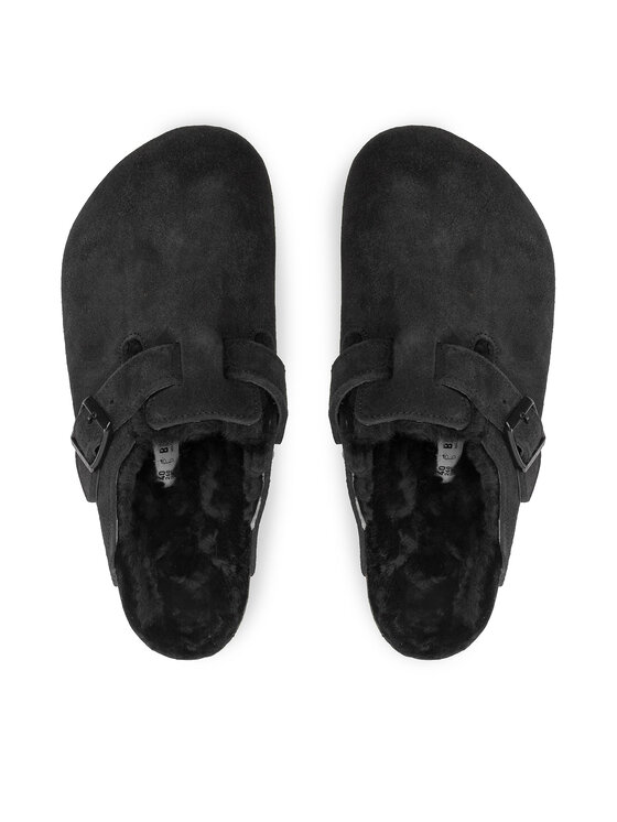 Birkenstock Шльопанці Birkenstock Boston Vl/Sheraling 0259881 Чорний