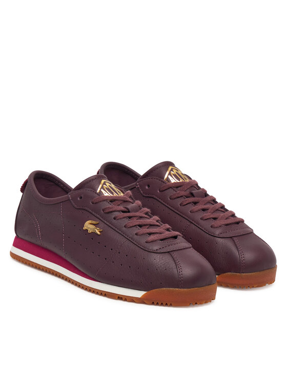 Lacoste Снікерcи Lacoste Club Low 52SFA0103 Бордовий