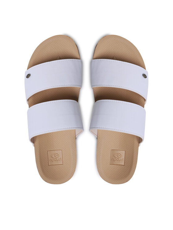 Rip Curl Šľapky Rip Curl Swc Dual Strap Slide 154WOT Biela