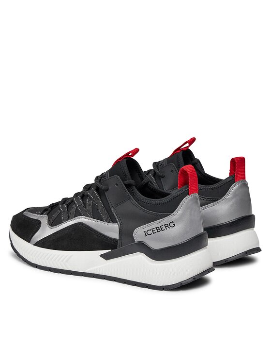 Iceberg Sneakersy Iceberg Gomera IU1638 Czarny
