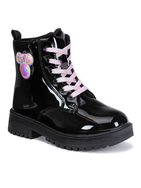 Mickey&Friends Šnurovacia obuv Mickey&Friends CM-AW24-137DSTC Čierna