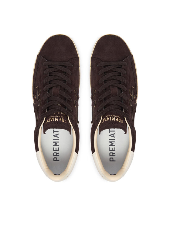 Premiata Sneakersy Premiata Stevend Var 7897 Brązowy ciemny
