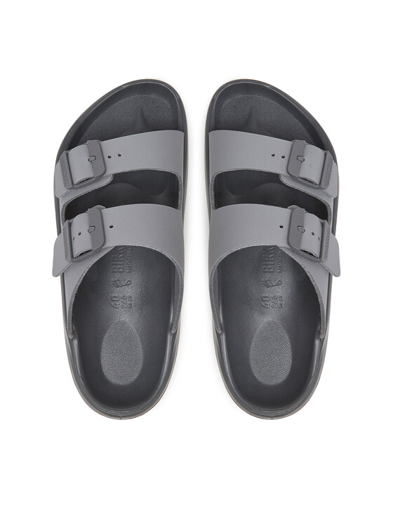 Birkenstock Шльопанці Birkenstock Mogami Terra Stealth 2-Strap Whale 1029595 Сірий