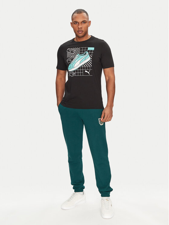 Puma Puma Marškinėliai Sneaker 684830 Juoda Regular Fit