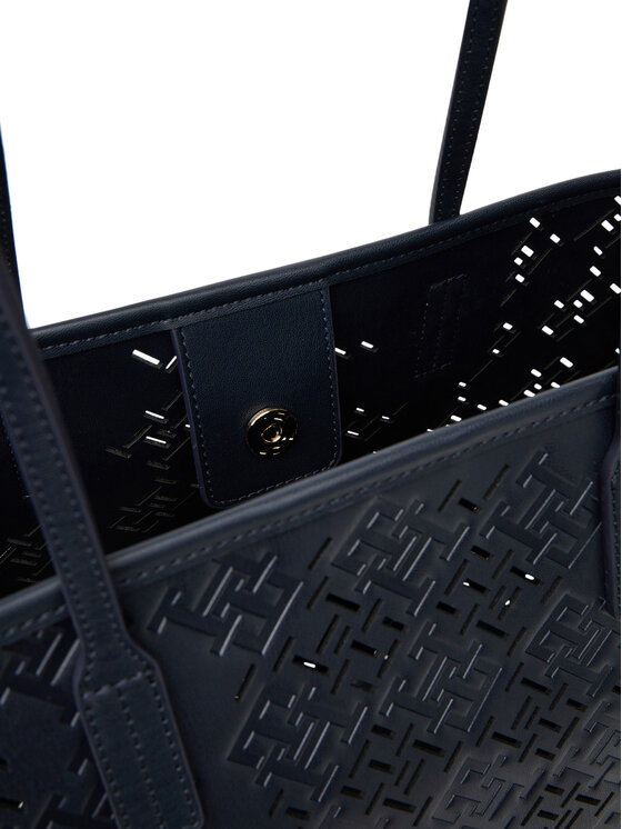 Tommy Hilfiger Rankinė Tommy Hilfiger Th City AW0AW17501 Tamsiai mėlyna