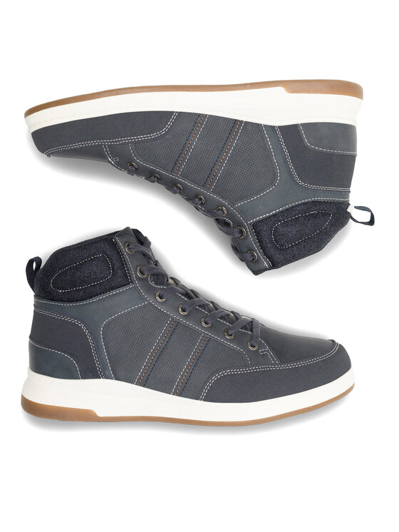 Lanetti Sneakersy Lanetti MP07-11714-01 Tmavomodrá