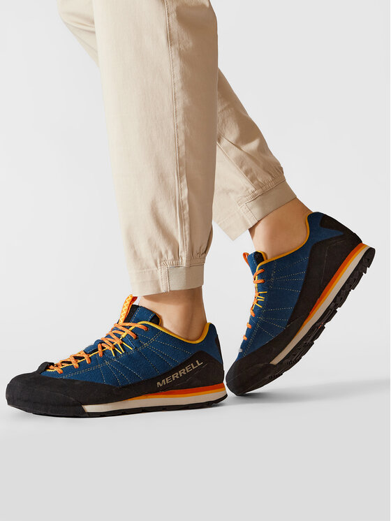 Merrell Trekingová obuv Merrell Catalyst Suede J000099 Modrá