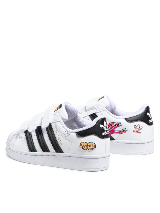 adidas Снікерcи adidas Superstar Cf C FZ0615 Білий