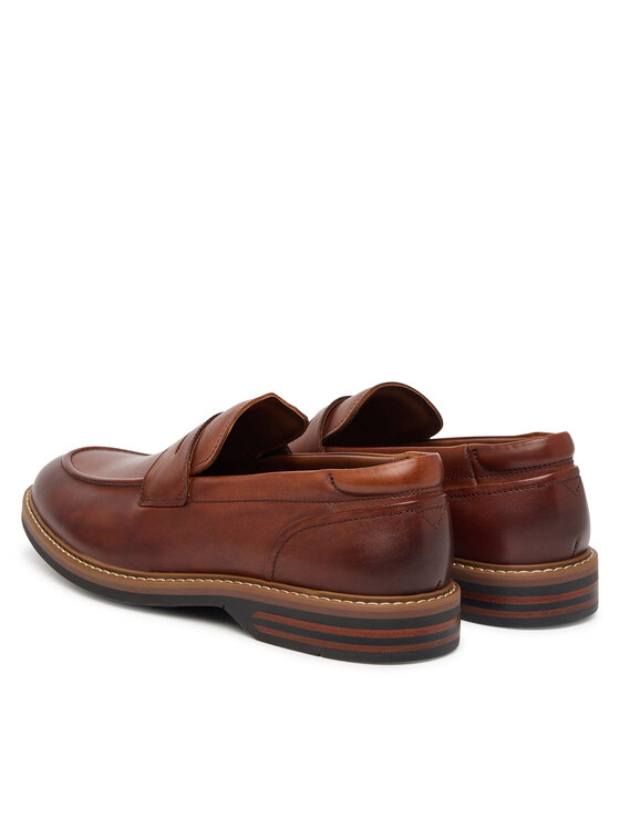 Clarks Īsi apavi Clarks Aldwin 2 Step 26320111 Brūns