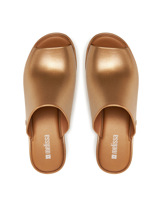 Melissa Nazouváky Melissa Melissa Mule Hype Metallic Ad 36497 Zlatá