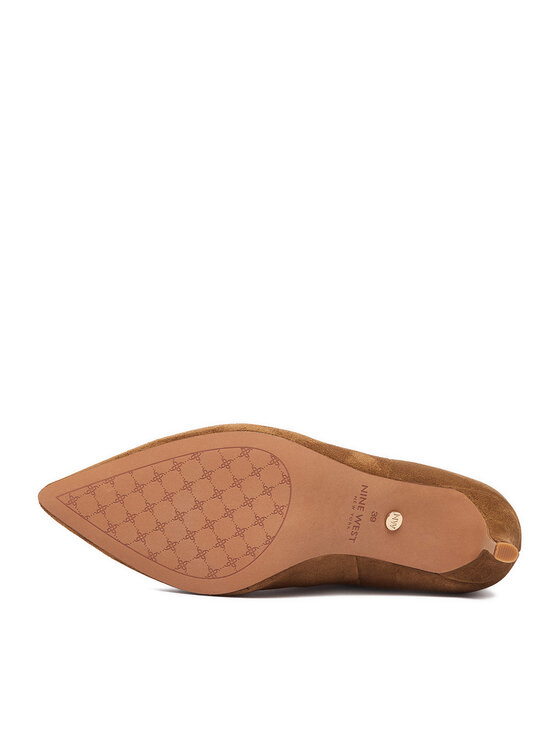 Nine West Μποτάκια Nine West CEO-SAMIRA-02 Ανοιχτό καφέ