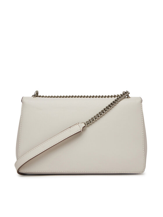 Calvin Klein Jeans Kabelka Calvin Klein Jeans Sculpted Ew Flap25 Shoulder Bag LV04K3035G Bílá