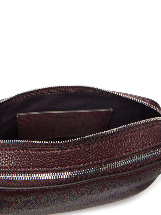 Calvin Klein Ročna torba Calvin Klein Webbing 2X Strap Camera Bag LV04F3656G Rjava